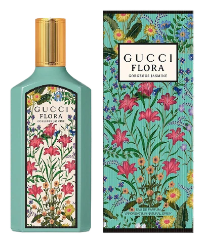 Frasco y caja de Flora Gorgeous Jasmine