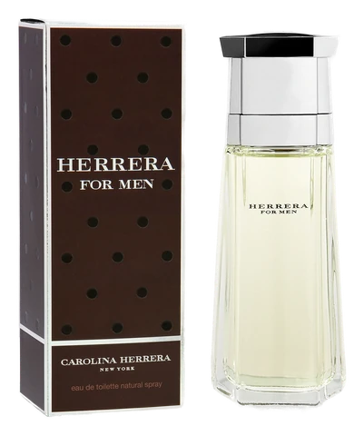 Frasco y caja de Herrera for Men