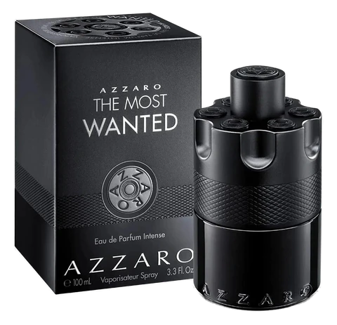 Frasco y caja de The Most Wanted