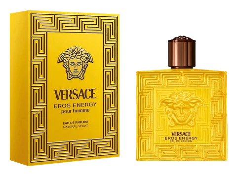 Frasco y caja de Eros Energy