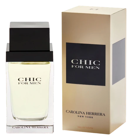 Frasco y caja de Chic for Men