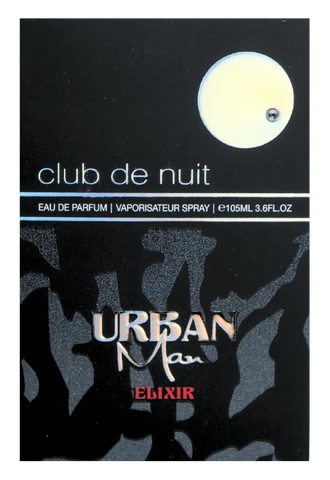 Caja frontal de Club de Nuit Urban Elixir