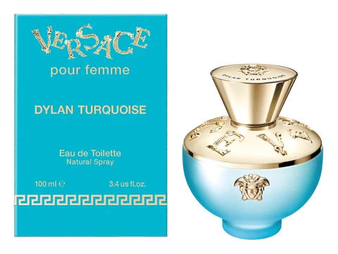 Frasco y caja de Dylan Turquoise Pour Femme