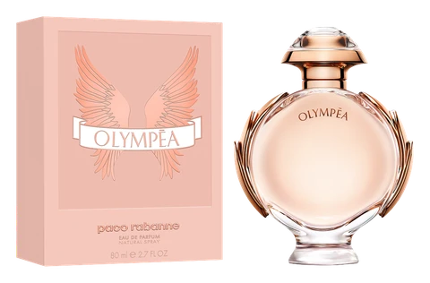 Frasco y caja de Olympéa